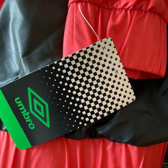 Umbro Hibiscus Quarter Zip Womens Pullover Windbreaker Size Small - Picture 5 of 9